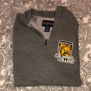 Colorado College quarter zip